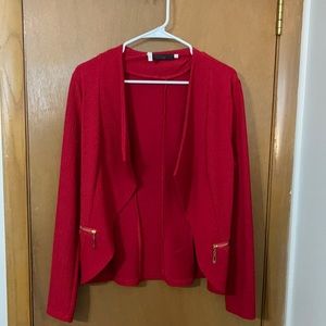 Red blazer